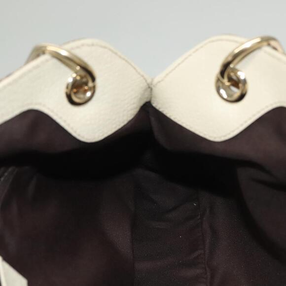 GUCCI GG Canvas Shoulder Bag Beige Gold - Picture 16 of 16